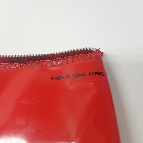 Vintage Red Pencil Case with Lunch Money Pouch - Picture 4 of 13